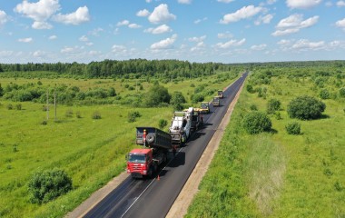 В этом месяце закончим ремонт участка дороги Данилов – Середа.