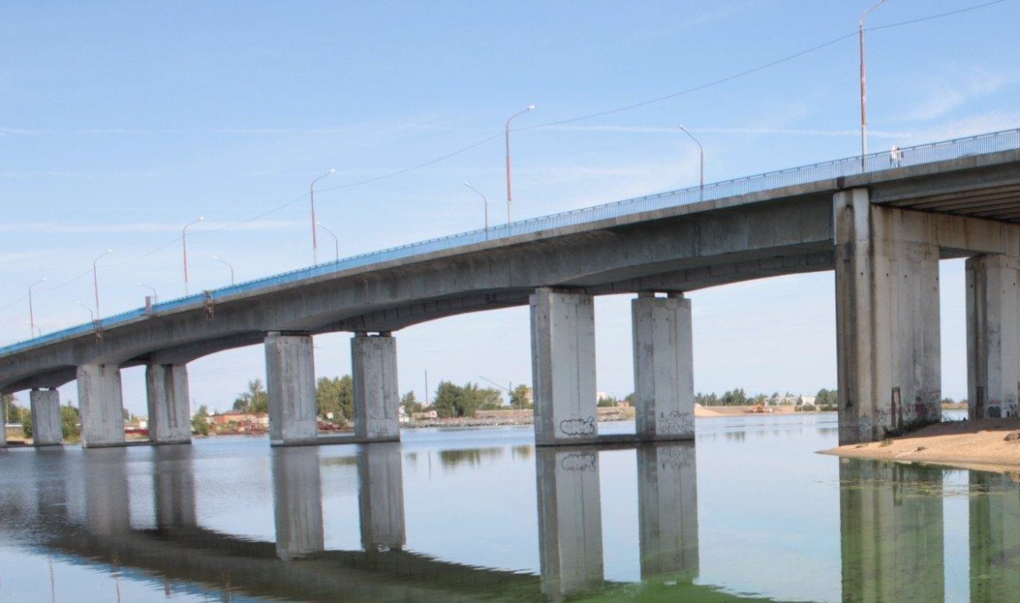 Мост в Костроме через реку Кострому